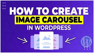 Wordpress Carousel  How To Create Image Slider In Wordpress with Text [upl. by Steddman]