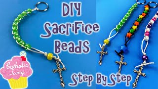 How To Make Sacrifice Beads Like St Therese A Fun Catholic Craft [upl. by Mikahs]