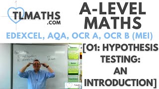 ALevel Maths O101 Hypothesis Testing An Introduction [upl. by Barbara422]