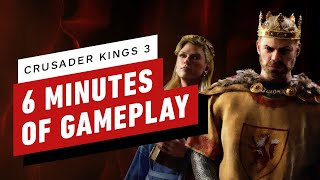 6 Minutes of Crusader Kings 3 Gameplay [upl. by Gaither]