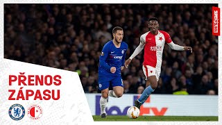 SLAVIAMUSEUM  Chelsea – Slavia odveta čtvrtfinále Evropské ligy 201819 [upl. by Lon]