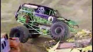 Monster Jam  Grave Digger Monster Truck Freestyle from St Louis [upl. by Einafpets943]