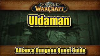 Classic WoW Uldaman Alliance Quest Guide [upl. by Moberg]