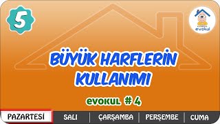 Büyük Harflerin Kullanımı  5Sınıf uzaktanegitim evokul Kampı [upl. by Linnea]