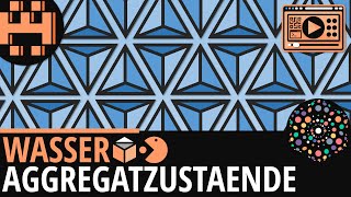 Wasser Aggregatzustände│Chemie Lernvideo Learning Level Up [upl. by Caiaphas19]