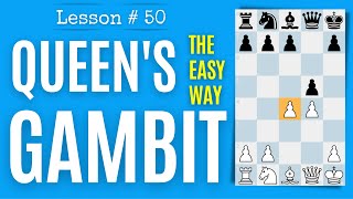 Chess Lesson  50 Queen’s Gambit  Chess Openings The Right Way [upl. by Pembrook]