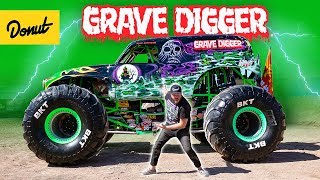 GRAVE DIGGER Inside the Legendary Monster Truck [upl. by Mosby950]