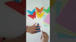 Цаасаар эрвээхэй хийх арга How to make a butterfly out of paper [upl. by Akenom251]