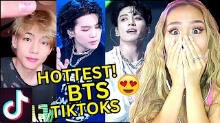 HOTTEST BTS TIKTOK COMPILATION 🥵  REACTIONREVIEW [upl. by Healy]