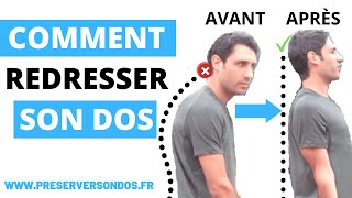 Comment Redresser Son Dos et Ses Épaules SANS TSHIRT CORRECTEUR DE POSTURE [upl. by Erdnaxela]