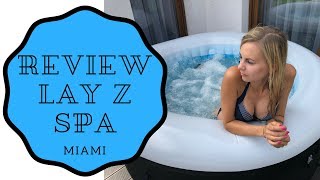 Lay z spa Jacuzzi review how to use and care  Miami  Bestway HOT TUB [upl. by Lopez]