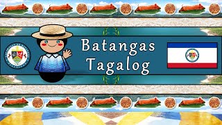 The Sound of the Batangas Tagalog language  dialect Numbers Greetings Words amp Sample Text [upl. by Yelime]