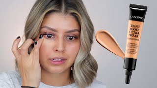 THE COLOR CORRECTOR I DIDNT KNOW I NEEDED 😱 LANCOME TEINT IDOLE CAMOUFLAGE CORRECTOR  REVIEW [upl. by Burrus]