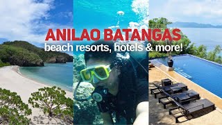 10 BEST ANILAO BATANGAS Beach Resorts amp Hotels Luxury amp Affordable 2022 [upl. by Slade]