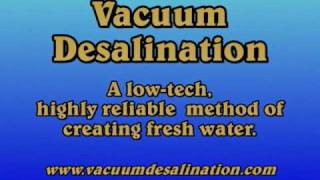 Vacuum Desalination [upl. by Annil]