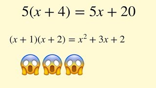 Algebra  expanding brackets [upl. by Anema86]