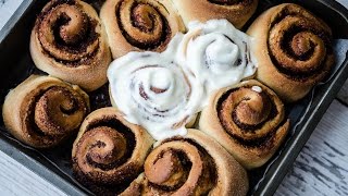 Bułeczki cynamonowe  szwedzkie kanelbulle  cinnamon rolls [upl. by Llahsram]