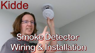 Kidde Smoke Detector Wiring and Installation [upl. by Lamdin]