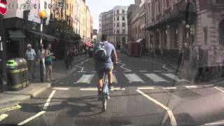 Idiot Cyclists In london [upl. by Aikemet]