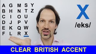 How To Pronounce The English Alphabet BRITISH PRONUNCIATION [upl. by Zeta]