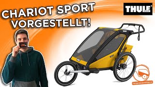 THULE Chariot Sport  Premium  Kinderanhänger vorgestellt [upl. by Rowland]