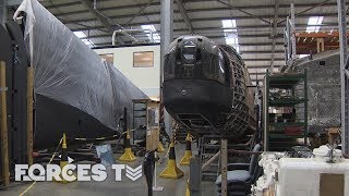 The Museum That Restores World War Two Aircraft  Forces TV [upl. by Naesar]