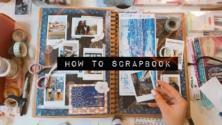 DIY HOW TO SCRAPBOOK ideas  tips [upl. by Woolley]