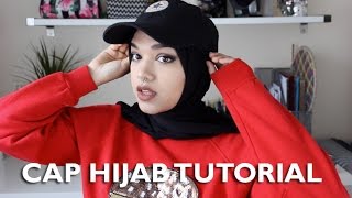 Cap Hijab Tutorial [upl. by Urbanna]