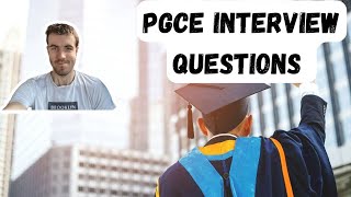 PGCE Interview Questions [upl. by Oeht]