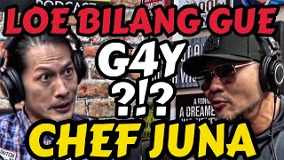 CHEF JUNA  G4Y JAHANAM SILAHKAN‼️  Deddy Corbuzier Podcast [upl. by Idalia348]