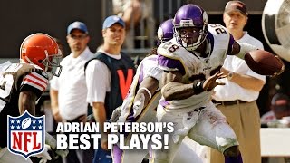 Adrian Petersons Dominant Career Highlights  NFL [upl. by Karylin688]