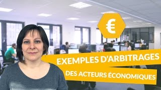 Exemples d’arbitrages des acteurs économiques  Economie STMG  digiSchool [upl. by Laroy796]