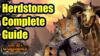 Beastmen Herdstones  Complete Guide  The Silence And The Fury  Total War Warhammer 2 [upl. by Innoj]