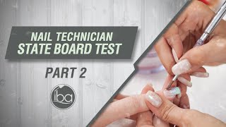 Nail Technician State Board Test Part 2 [upl. by Anec]