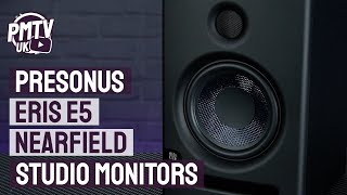 Presonus Eris E5 Nearfield Monitor Speakers  Quick Look amp Overview [upl. by Carina]