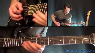 Hail to the King Guitar Solo Lesson  Avenged Sevenfold [upl. by Niahs362]