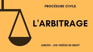 Larbitrage définition clause compromissoire compromis darbitrage [upl. by Windsor619]