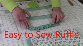 How to Sew a Ruffle  The Sewing Room Channel [upl. by Eletnahc738]