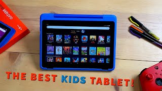 Amazon Fire HD 10 Kids Pro Tablet 2021 Version Review The NEW best kids tablet [upl. by Acenahs]