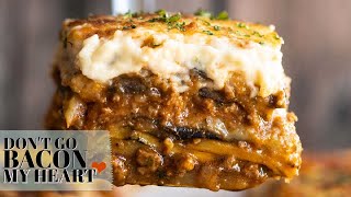 Outrageously Delicious Greek Moussaka [upl. by Toffic454]