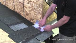 How To Shingle  Step Flashing [upl. by Elamef]