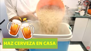 Cómo hacer Cerveza artesanal y casera Receta cerveza 🍾😋 [upl. by Stoll]