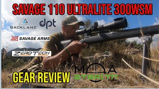 Savage 110 Ultralite 300WSM  Review [upl. by Ailuj]