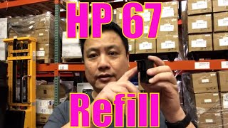 Refill HP 67 67XL Ink Cartridge  Part 1  Fundamentals [upl. by Lonyer247]