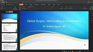 Surgical history taking and examination [upl. by Annavoig]