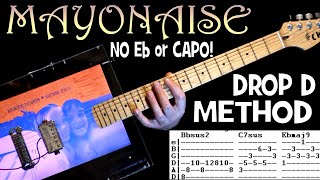 Smashing Pumpkins Mayonaise Guitar Lesson  Guitar Tabs  Tutorial  Chords  Cover aka Mayonnaise [upl. by Nomar]