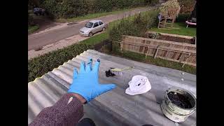 Waterproofing a Roof Bitumen [upl. by Sharona]