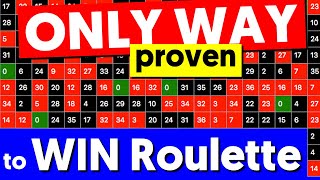 Only PROVEN Way to Win Roulette Legendary Winners [upl. by Aihselef]