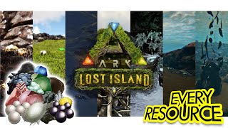 The BEST Resource Locations on Lost Island [upl. by Enyak]