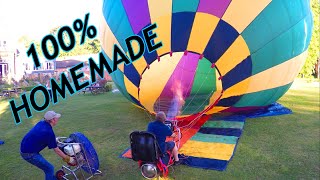 BRAND NEW Homemade hot air balloon Cloud hopper [upl. by Yeliah]